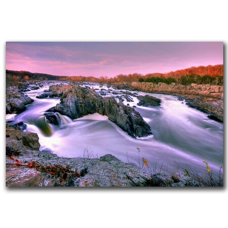 Trademark Fine Art Everything Flows by CATeyes 16x24 Canvas Ready to Hang!, 16x24 MZ018-C1624GG
